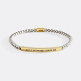 God Is Within Her - Psalm 46:5 Beaded Inspire Bracelet