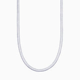 Herringbone Gold Chain Necklace