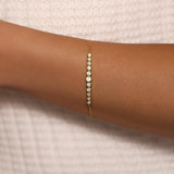 Graduated Bezel Bracelet
