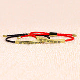 Don't Let The Hard Days Win Inspire Bracelet