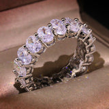 Oval Eternity Ring