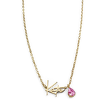 Handmade Birthstone Name Necklace