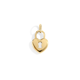 Heart Lock Charm