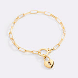 Heart Lock Charm