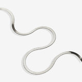Herringbone Gold Chain Necklace
