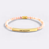 I Am The Storm Beaded Inspire Bracelet