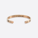 I Fucking Love You Cuff Bracelet