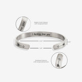 I Fucking Love You Cuff Bracelet