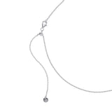 Italian Milano Sterling Silver Adjustable Chain Necklace