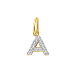 Diamond Initial Charm