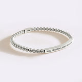 Inhale The Good Shit...Exhale The Bullshit Beaded Inspire Bracelet