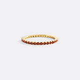 January Birthstone Eternity Stacking Ring