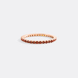 January Birthstone Eternity Stacking Ring
