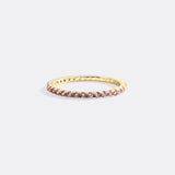 June Birthstone Eternity Stacking Ring