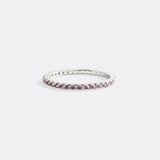 June Birthstone Eternity Stacking Ring
