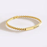 Keep Shining Beaded Inspire Bracelet