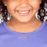 Fairy Name Necklace – Close Fit