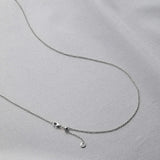 Italian Milano Sterling Silver Adjustable Chain Necklace