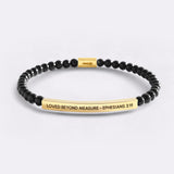 Loved Beyond Measure - Ephesians 3:19 Beaded Inspire Bracelet