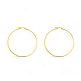 Lynette Large Hoop Earrings