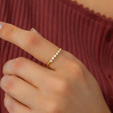 Brilliant Floating Diamond Ring
