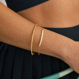 Graduated Bezel Bracelet