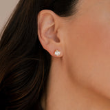 Classic Diamond Stud Earrings