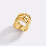 Wire Wrap Statement Ring