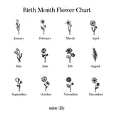 Birth Flower Bouquet Necklace