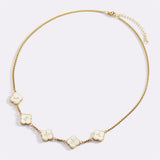 Clover Custom Name Necklace