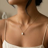 Diamond Teardrop Necklace