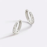 Falling Stars Huggie Hoop Earrings