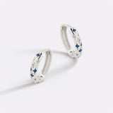 Falling Stars Huggie Hoop Earrings