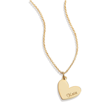 Personalized Heart Name Necklace