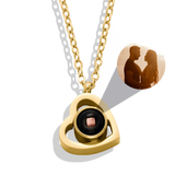 Personalized Heart Photo Necklace