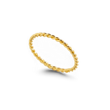 Dainty Braided Stacking Ring