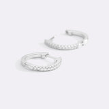 Small Dainty Pave Earring