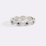Pave Evil Eye Ring