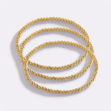 3mm Beaded Bracelet Stacking Set