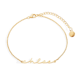 Dainty Script Name Bracelet