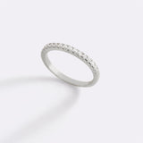 Micro Pavé Eternity Stacking Ring