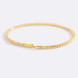 Flexible Diamond Tennis Bracelet