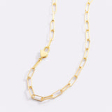 Heart Padlock Necklace