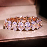 Oval Eternity Ring