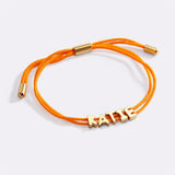 Personalized Adjustable Name Bracelet