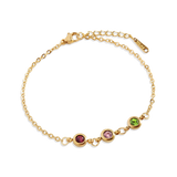 Personalized Birthstone Bracelet