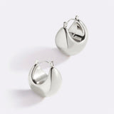 Sculpted Hoop Earrings