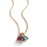 Personalized Multi-Birthstone Necklace