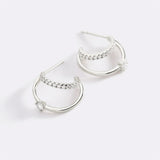 The Nova Double Hoop Earrings
