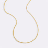 Italian Milano Sterling Silver Adjustable Chain Necklace
